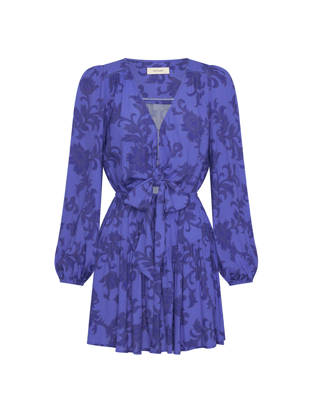 Jamie Tie Front Mini Dress