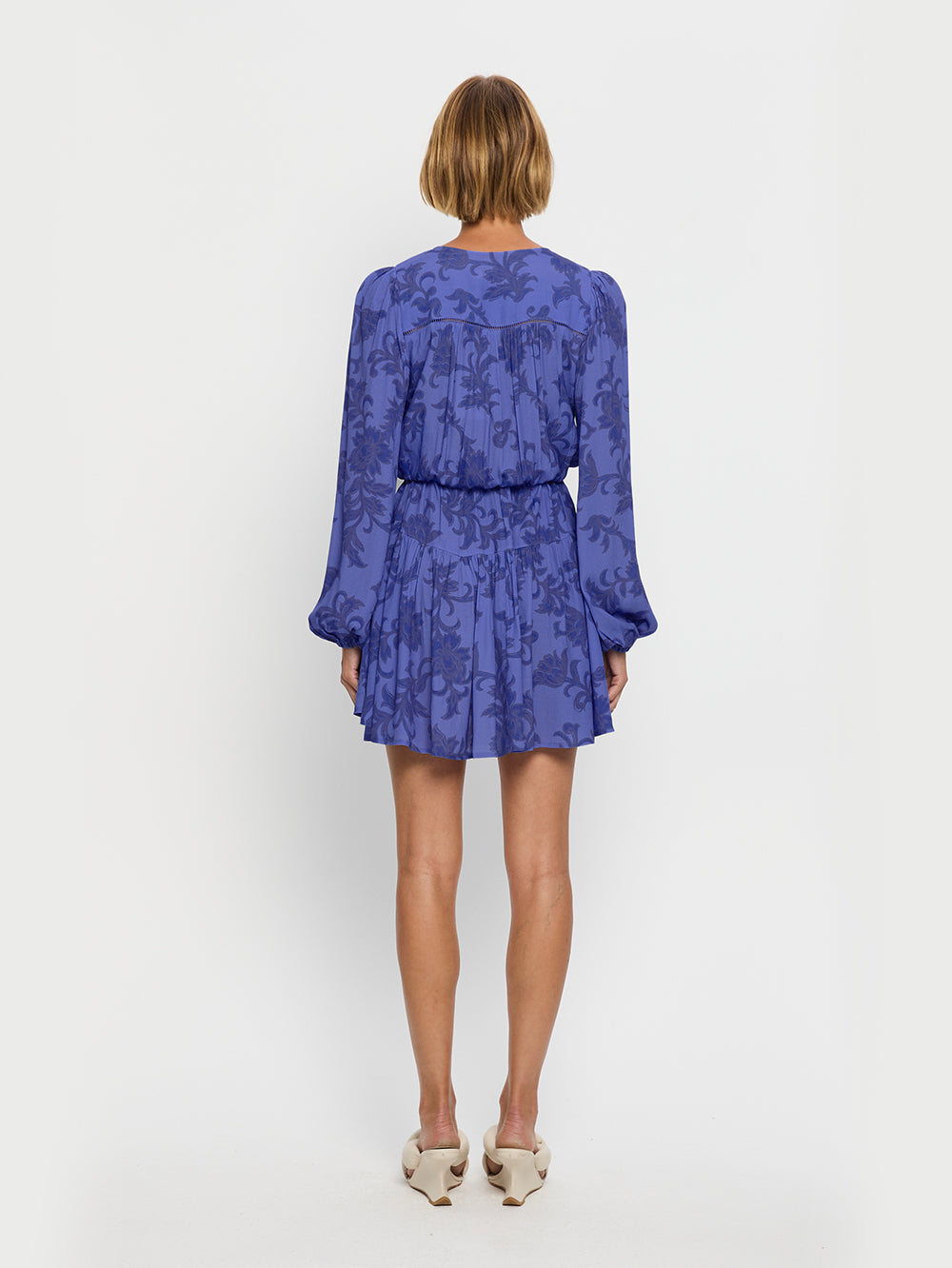 Jamie Tie Front Mini Dress