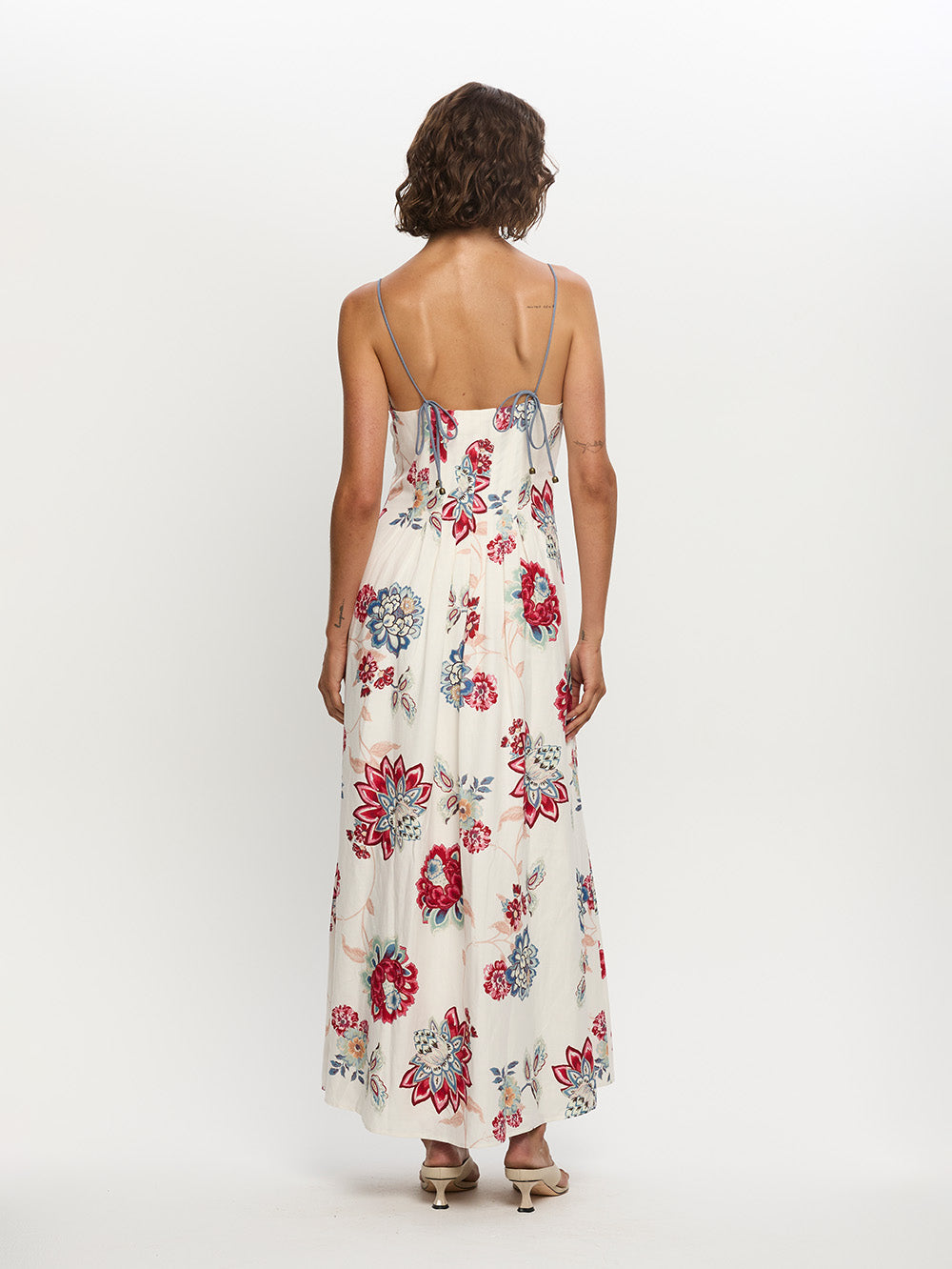 Provence Strappy Maxi Dress