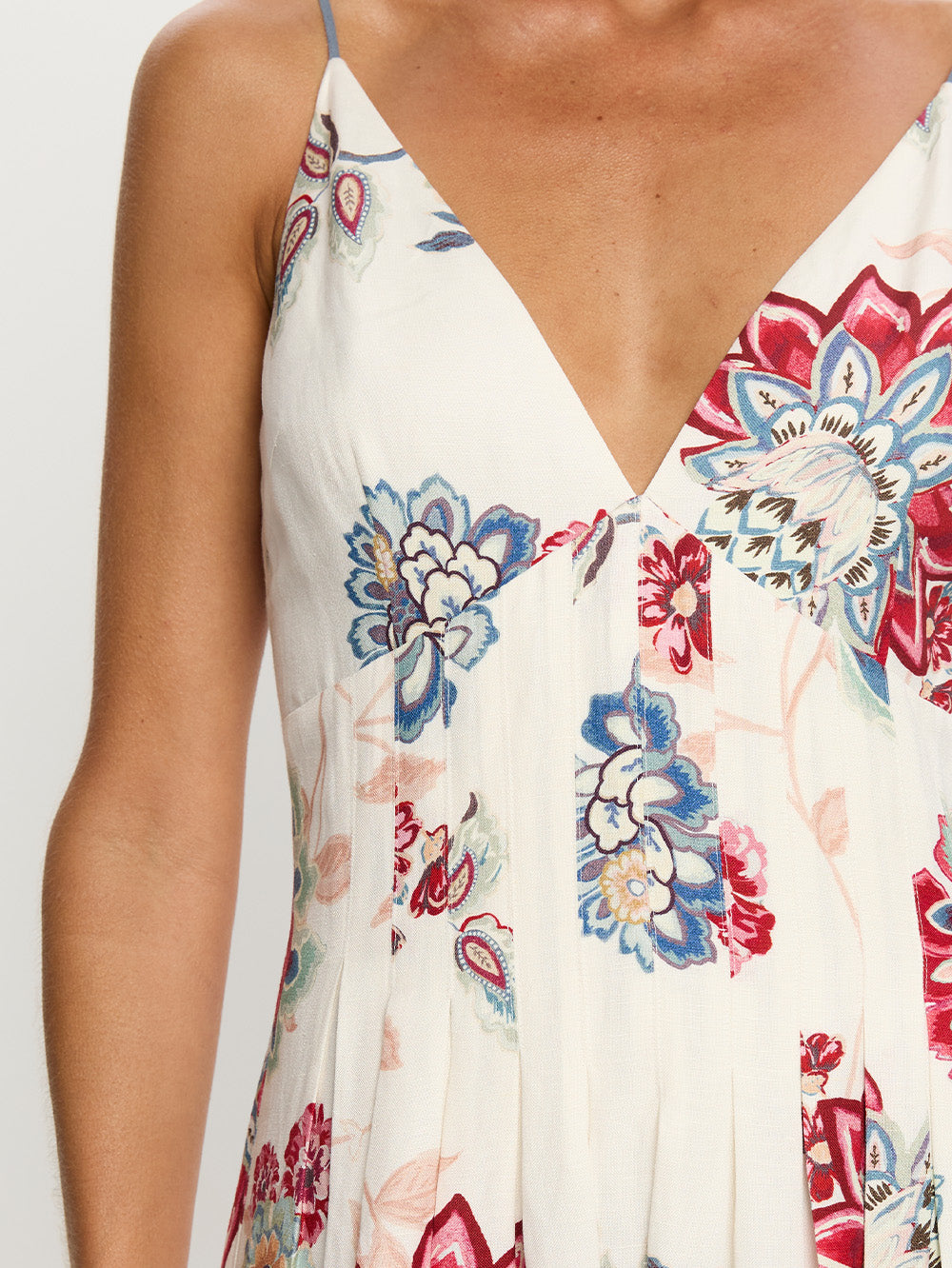 Provence Strappy Maxi Dress