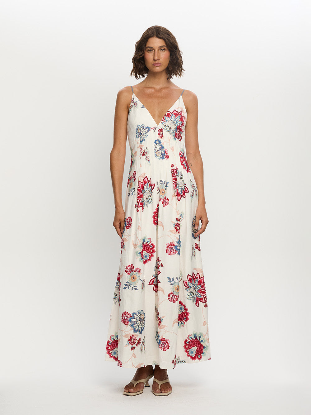 Provence Strappy Maxi Dress