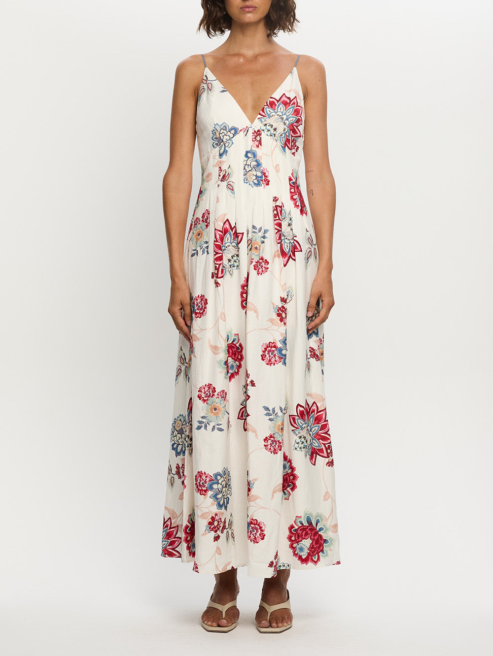 Provence Strappy Maxi Dress