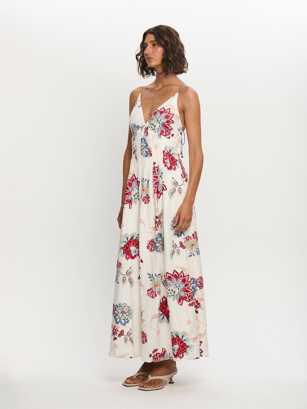 Provence Strappy Maxi Dress